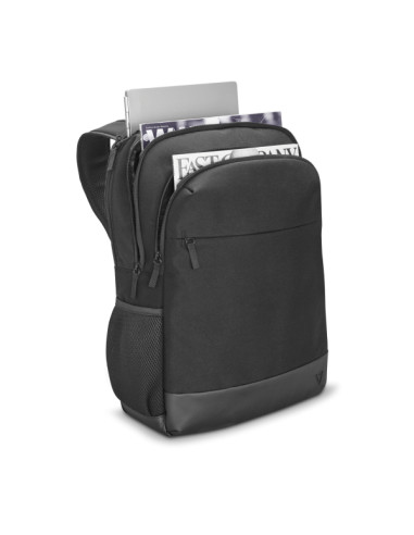 V7 CBP17-ECO-BLK borsa per laptop 43,2 cm (17") Zaino Nero
