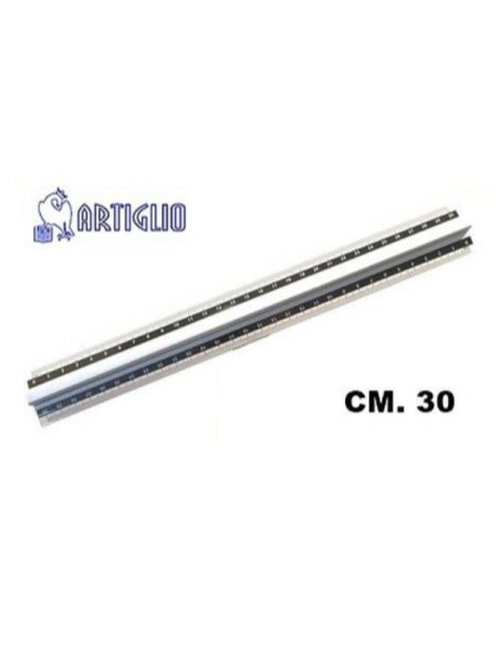 DOPPIODECIMETRO ALLUMINIO 30CM