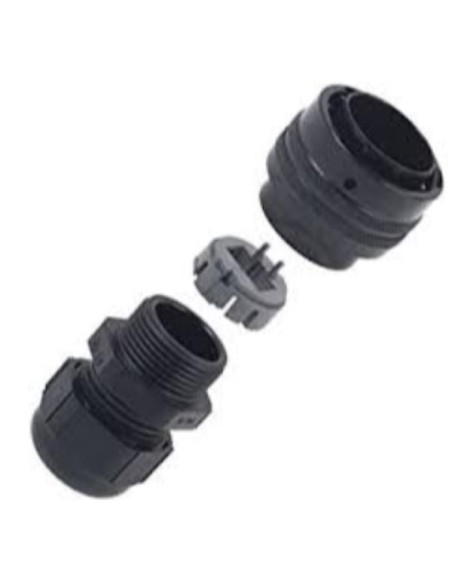 SPR CONN PUSH PULL PLUG IDC-8