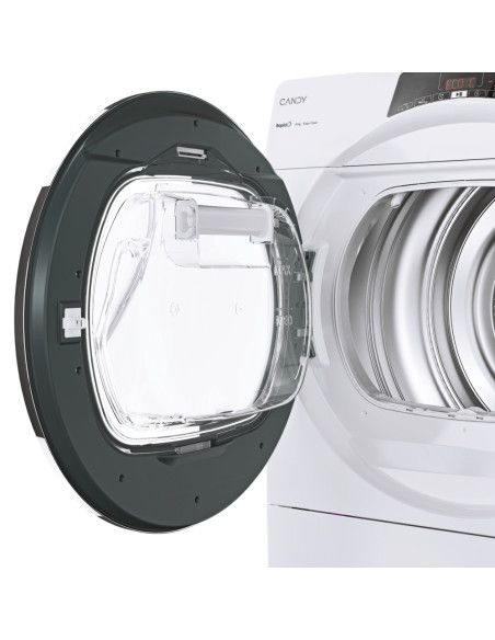 Candy RapidÓ ROE H8A2TCEX-S asciugatrice Libera installazione Caricamento frontale 8 kg A++ Bianco