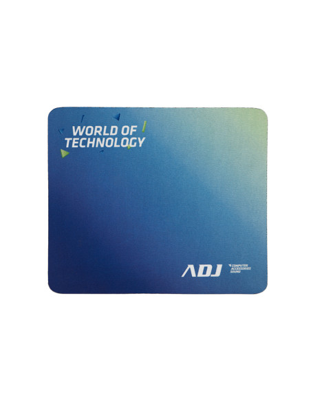 TAPPETINO MOUSE PAD IN GOMMA BLU/GR RIPIEGABILE 210*180MM ADJ