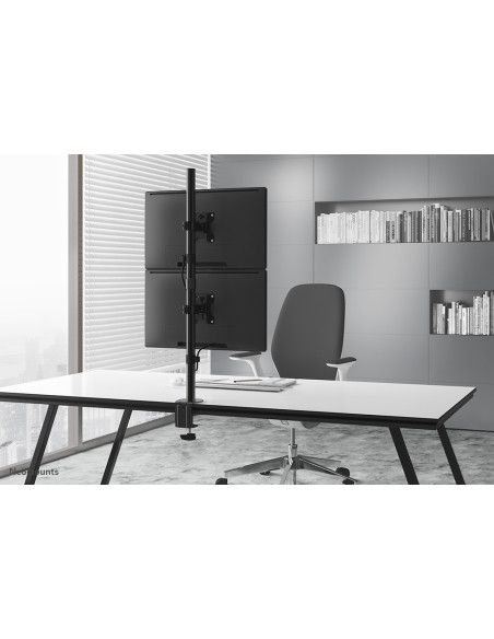 Neomounts FPMA-D550DVBLACK Braccio per monitor 10-32" - installazione verticale