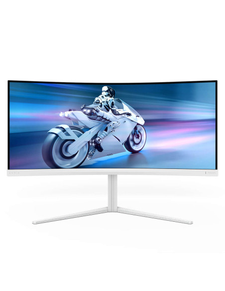 Philips 34M2C5501A/00 Monitor PC 86,4 cm (34") 3440 x 1440 Pixel Wide Quad HD LCD Bianco
