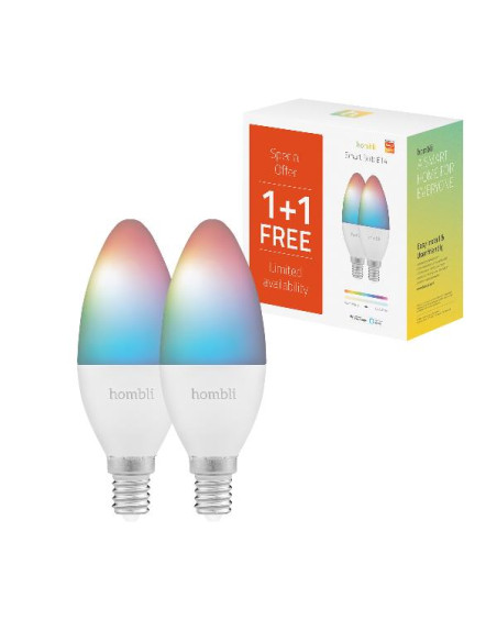 HOMBLI SMART BULB E14 4 5W PACK 1+1