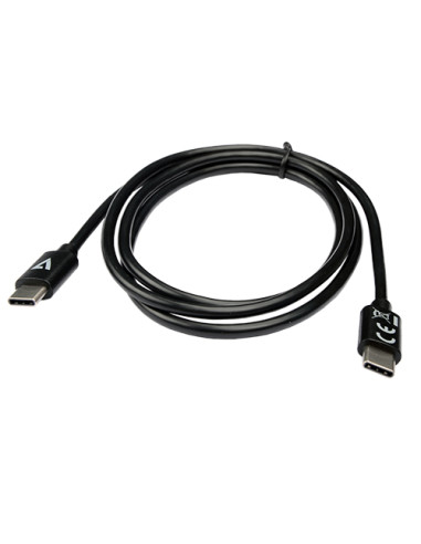 V7 V7USB2C-1M cavo USB USB 2.0 USB C Nero