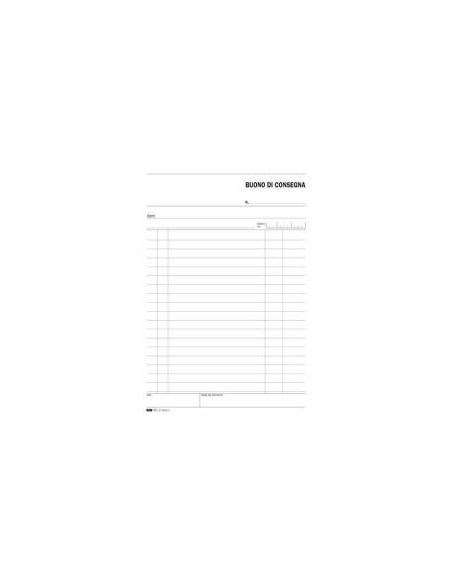 CF10BLOCCO BUONO CONSEGNA 33X3RIC