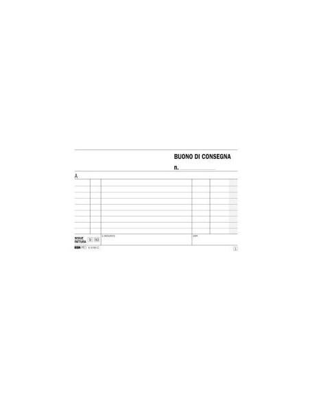 CF10BLOCCO BUONO CONSEGNA 50X2RIC