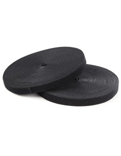 StarTech.com Rotolo di nastro a strappo da 7,6 m - Fascette riutilizzabili da tagliare su misura - Feltro adesivo autobloccante