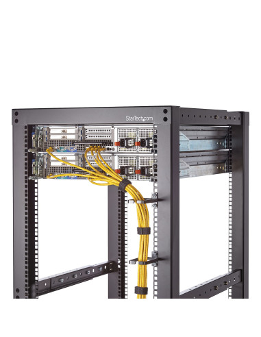 StarTech.com Rotolo di nastro a strappo da 7,6 m - Fascette riutilizzabili da tagliare su misura - Feltro adesivo autobloccante 