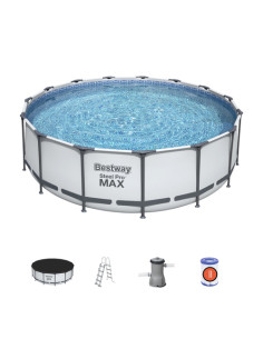 Bestway Steel Pro 56438 piscina fuori terra Piscina con bordi Piscina rotonda 16015 L Blu