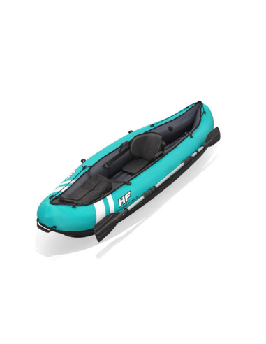 Bestway 65118 kayak da sport 1 persona(e) Nero, Turchese Nylon, Cloruro di polivinile (PVC) Kayak gonfiabile