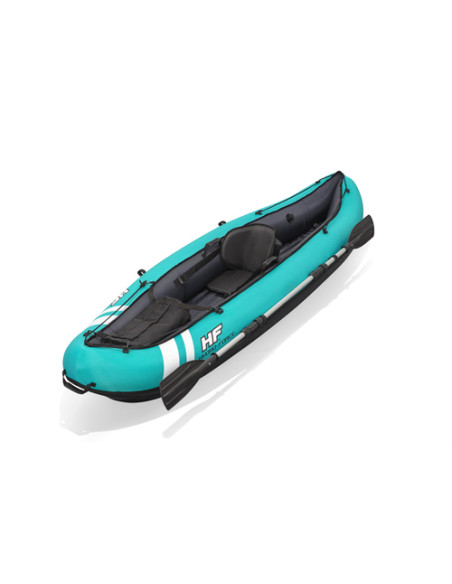 Bestway 65118 kayak da sport 1 persona(e) Nero, Turchese Nylon, Cloruro di polivinile (PVC) Kayak gonfiabile