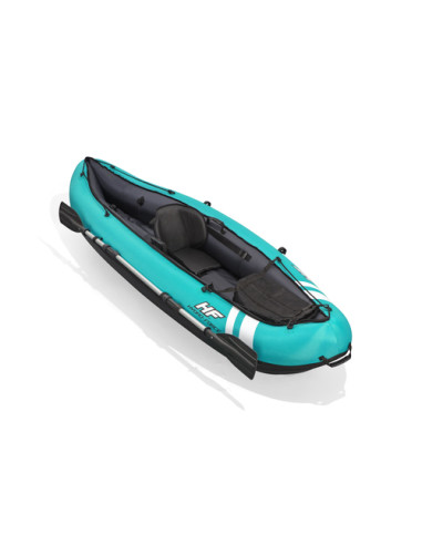 Bestway 65118 kayak da sport 1 persona(e) Nero, Turchese Nylon, Cloruro di polivinile (PVC) Kayak gonfiabile