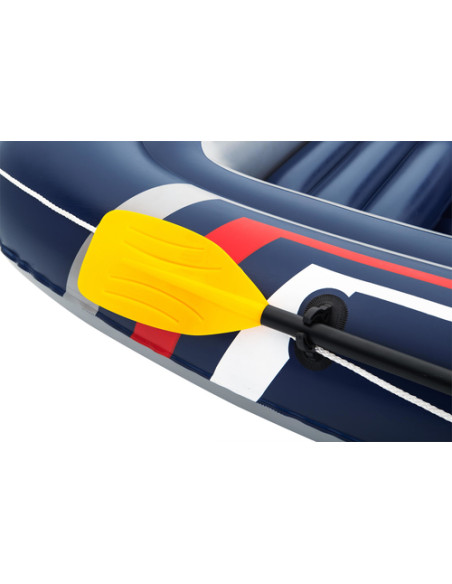 Bestway Gommone Gonfiabile mis. 307x126 cm - portata massima 270 kg (ideale per 3 adulti) - contiene 2 remi, una pompa a piede, 