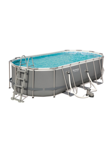 Bestway Levant Piscina power steel ovale, cm. 549x274x122
