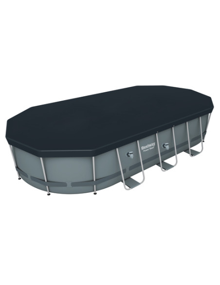 Bestway Levant Piscina power steel ovale, cm. 549x274x122
