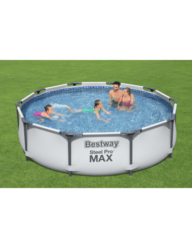 Bestway Steel Pro 56406 piscina fuori terra Piscina con bordi Piscina rotonda 4678 L