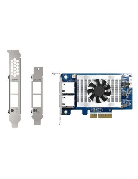 QNAP QXG-10G2T-X710 scheda di rete e adattatore Interno Ethernet 1000 Mbit/s