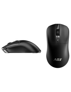 MOUSE WIRLESS RICARICABILE TYPE C 1600 DPI 3 TASTI PLUG&PLAY BK ADJ