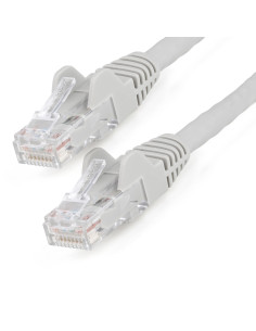 StarTech.com N6LPATCH50CMGR cavo di rete Grigio 0,5 m Cat6 U/UTP (UTP)