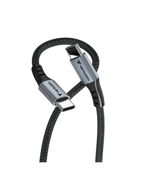 Verbatim 31845 cavo USB USB 2.0 1,2 m USB C Nero
