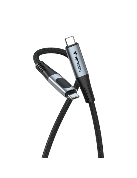 Verbatim 31848 cavo USB USB 2.0 1,2 m USB C Nero