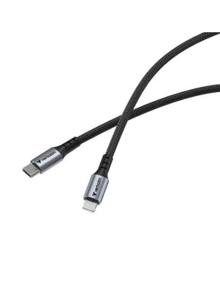 Verbatim 31844 cavo Lightning 1,2 m Nero