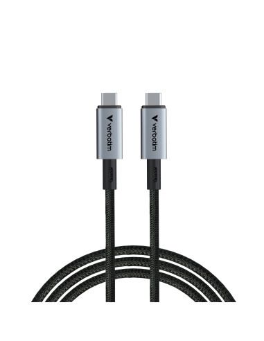 Verbatim 31847 cavo USB USB4 Gen 2x2 1,2 m USB C Nero