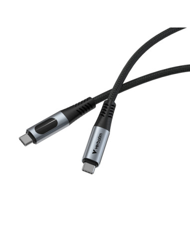 Verbatim 31849 cavo USB USB4 Gen 2x2 1,2 m USB C Nero