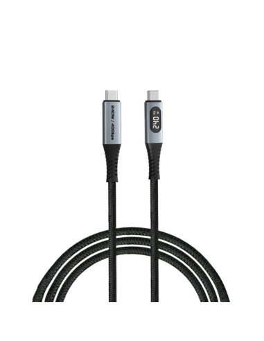 Verbatim 31849 cavo USB USB4 Gen 2x2 1,2 m USB C Nero