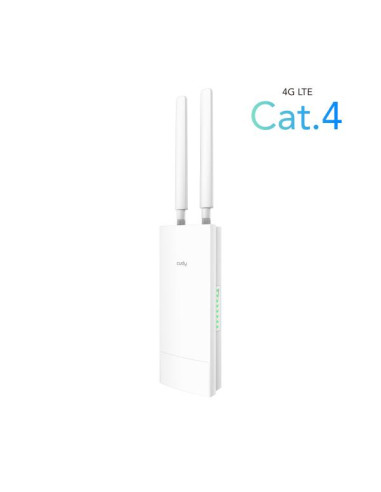 Cudy LT500 router wireless Fast Ethernet Dual-band (2.4 GHz/5 GHz) 4G Bianco