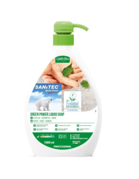 CF6GREENPOWER SAPONE LIQUIDO 1000ML