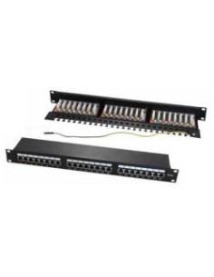 PANN.1U CON 24 RJ45S CAT.6A NERO
