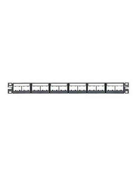 PANN.1U PER 24 RJ45U MINICOM NERO