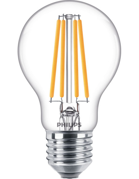 Philips Lampadina trasparente a filamento 100 W A60 E27