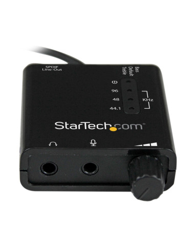 StarTech.com Scheda audio esterna adattatore audio stereo USB con audio digitale SPDIF