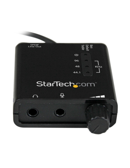 StarTech.com Scheda audio esterna adattatore audio stereo USB con audio digitale SPDIF