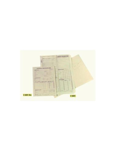 CF100CARTELLA MATRICOLARE F.TO24X17