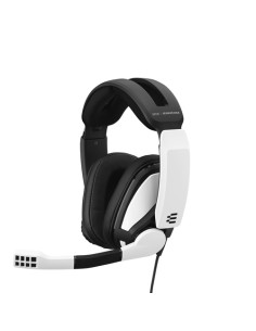EPOS | SENNHEISER GSP 301 Auricolare Cablato A Padiglione Gaming Nero, Bianco