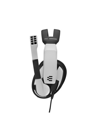 EPOS | SENNHEISER GSP 301 Auricolare Cablato A Padiglione Gaming Nero, Bianco