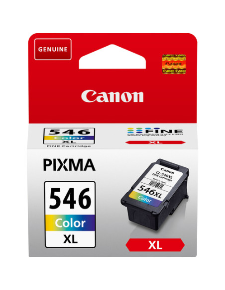 Canon Cartuccia d'inchiostro a colori a resa elevata CL-546 XL C/M/Y