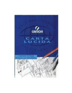 CF25BLOCCO CARTA LUCIDA 10FG.A4 80G