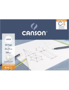 POCHETTE C4 24X33CM 20FG LISCIO