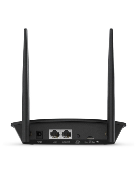 TP-Link TL-MR100 router wireless Fast Ethernet Banda singola (2.4 GHz) 4G Nero