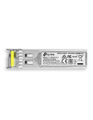 TP-Link TL-SM321A modulo del ricetrasmettitore di rete Fibra ottica 1250 Mbit/s SFP