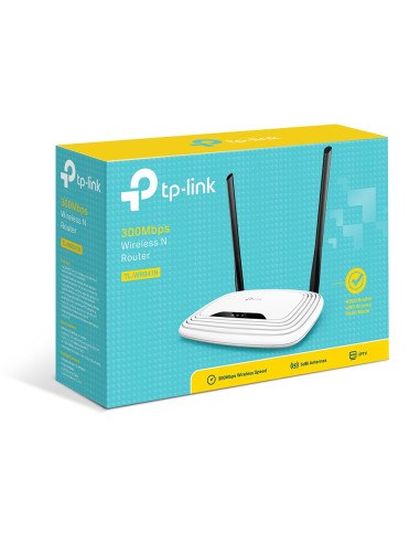 TP-Link TL-WR841N router wireless Fast Ethernet Banda singola (2.4 GHz) Bianco