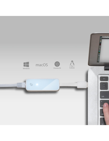 TP-Link UE200 scheda di rete e adattatore Ethernet 100 Mbit/s