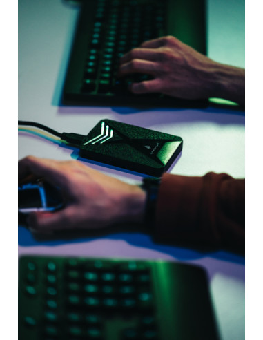 SureFire Gaming disco rigido esterno 1 TB 2.5" USB Type-A / Micro-USB B 3.2 Gen 1 (3.1 Gen 1) Nero, Grigio