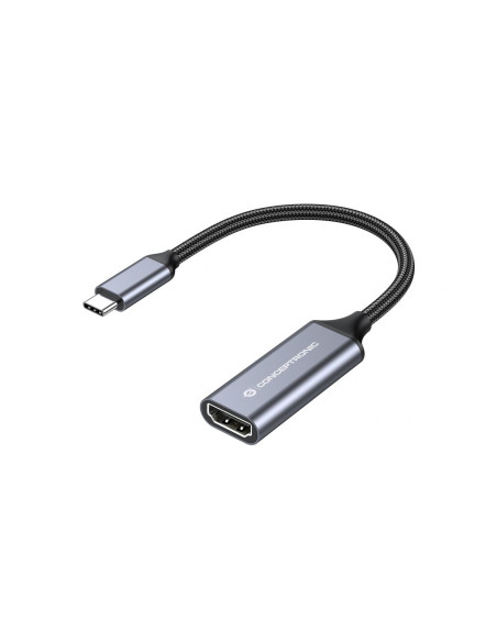 Conceptronic ABBY09G adattatore grafico USB 4096 x 2160 Pixel Grigio