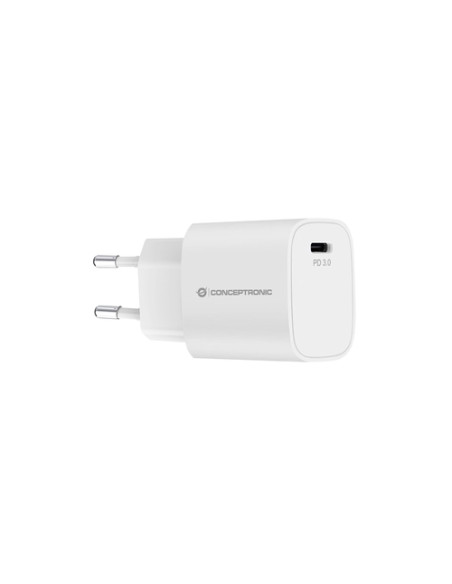 Conceptronic ALTHEA14W Caricabatterie per dispositivi mobili Universale Bianco AC Ricarica rapida Interno